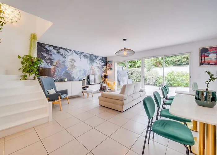 La Cauderan - Deco Chic Et Boheme Ferienhaus Bordeaux